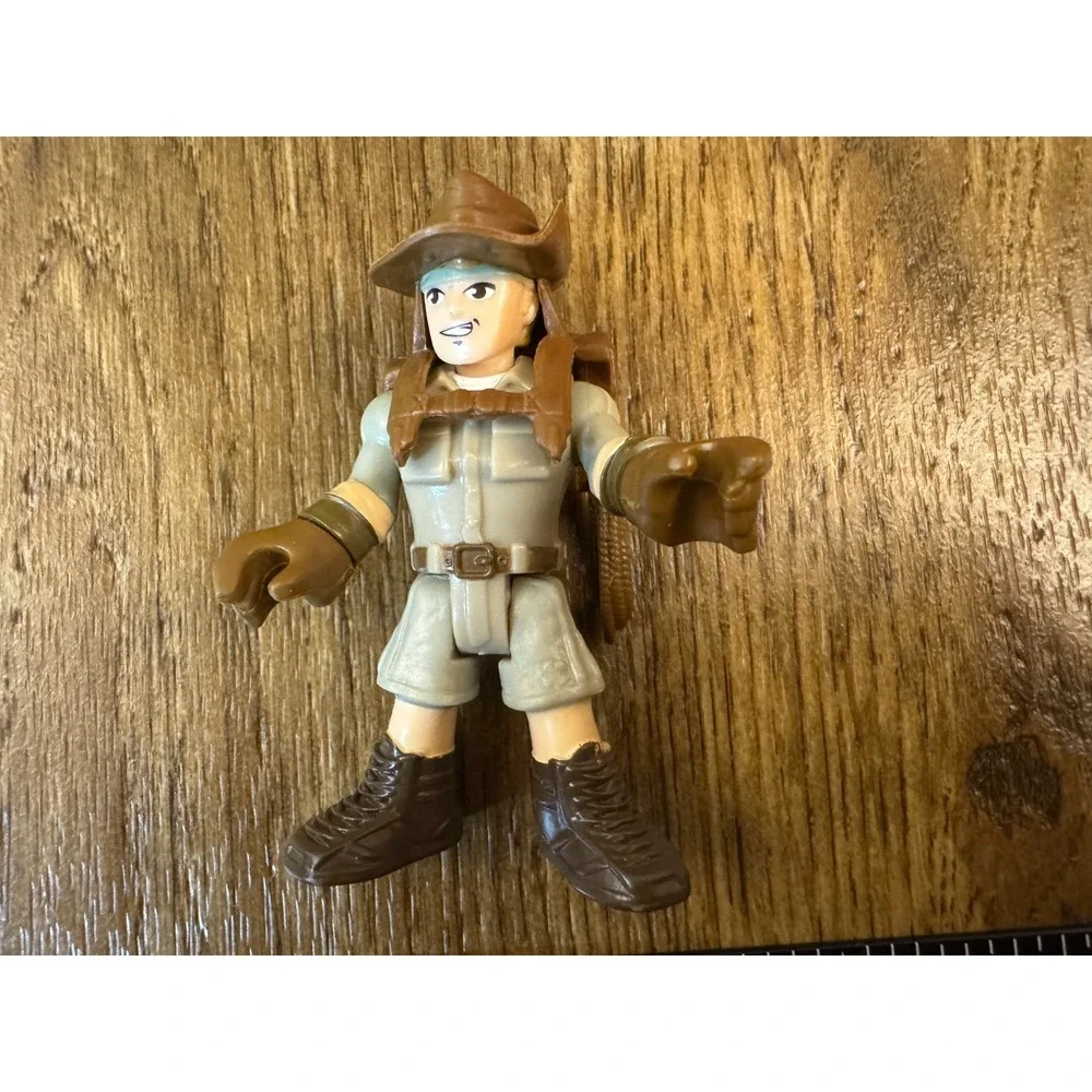 Fisher‎ Price Imaginext Jurassic Park World Dinosaurs Figures Lot ATV Motorcycle
